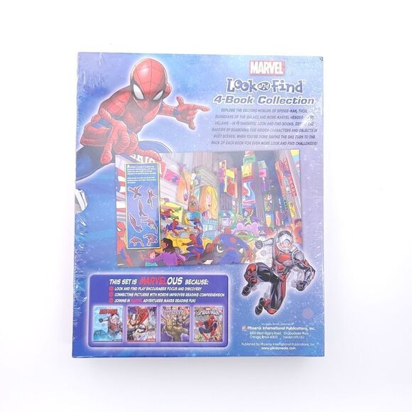 MARVEL 4 Book Collection Ant-Man, Thor, Guardians Of The Galaxy, Spider-Man - Picture 3 of 5